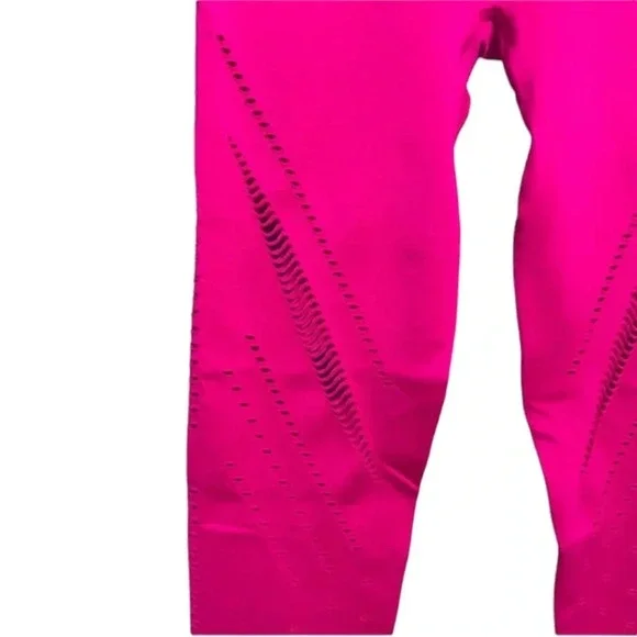 NWT VSX Pink Seamless Tights Leggings Size Large